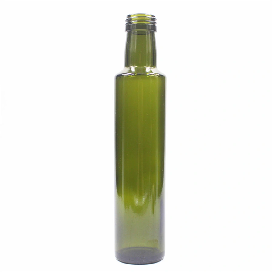 Food Grade 250ml 500ml 750ml 1L Empty Square Antique Green Marasca 1 Liter Olive Oil Glass Bottle