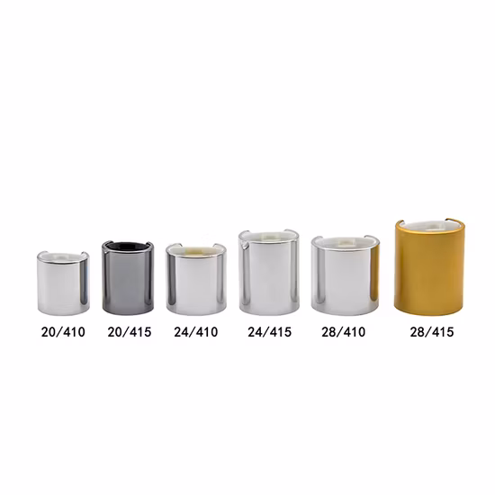 20mm 24mm 28mm Plastic Aluminum Disc Top Cap for Shampoo